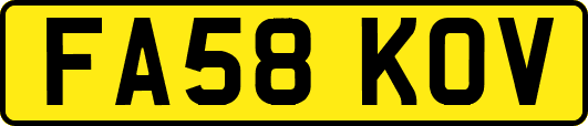FA58KOV