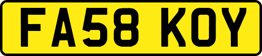 FA58KOY
