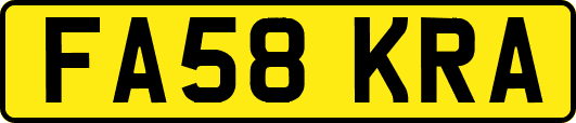 FA58KRA