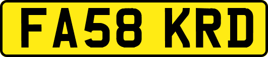 FA58KRD