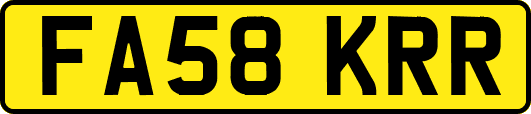 FA58KRR