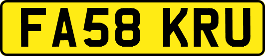 FA58KRU