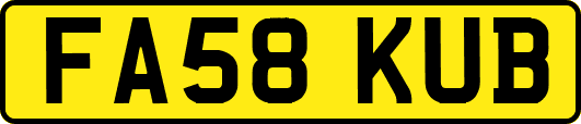 FA58KUB