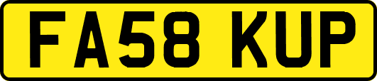 FA58KUP