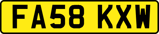 FA58KXW