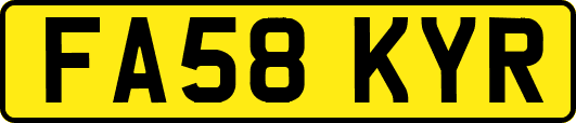 FA58KYR