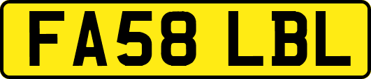 FA58LBL