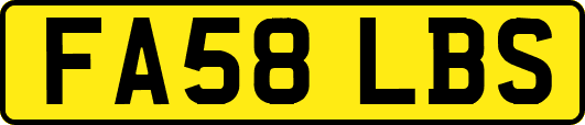 FA58LBS