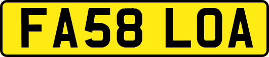 FA58LOA