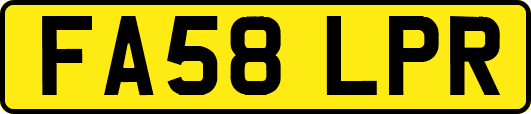 FA58LPR