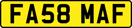 FA58MAF