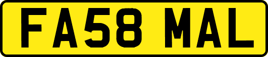 FA58MAL