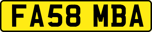 FA58MBA