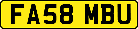 FA58MBU