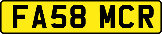 FA58MCR