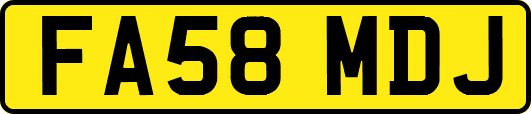 FA58MDJ