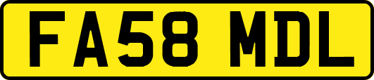 FA58MDL