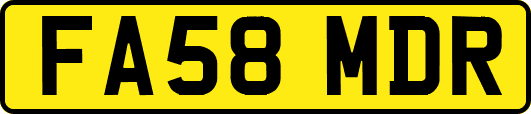 FA58MDR
