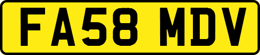 FA58MDV