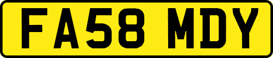 FA58MDY