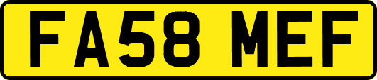 FA58MEF
