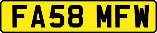 FA58MFW