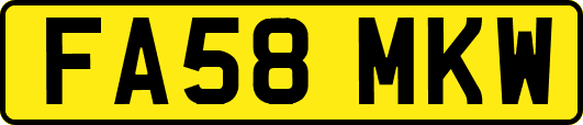FA58MKW