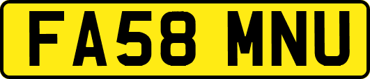 FA58MNU