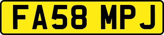 FA58MPJ