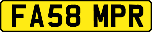 FA58MPR