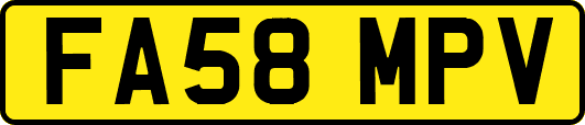 FA58MPV