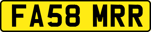 FA58MRR