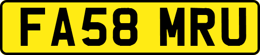 FA58MRU