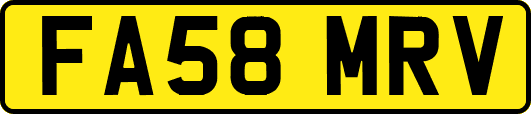 FA58MRV