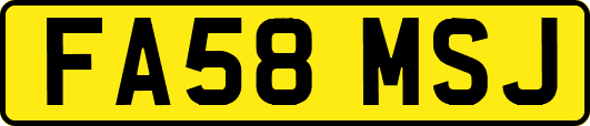 FA58MSJ