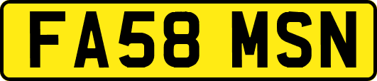 FA58MSN
