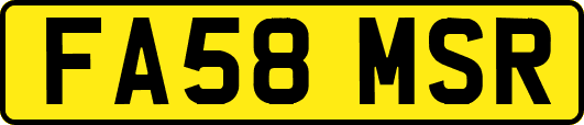 FA58MSR