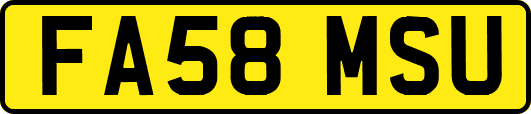 FA58MSU