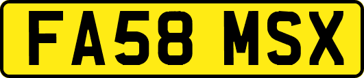 FA58MSX