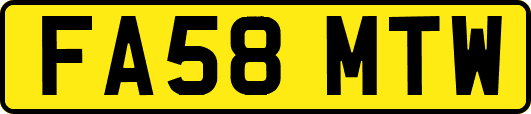 FA58MTW