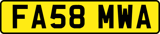 FA58MWA