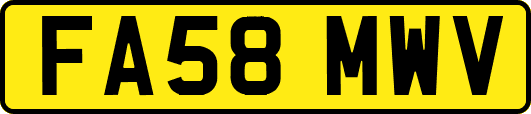 FA58MWV
