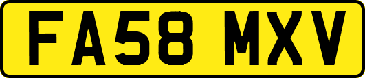FA58MXV