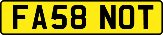 FA58NOT