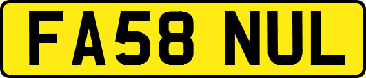 FA58NUL