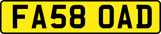 FA58OAD