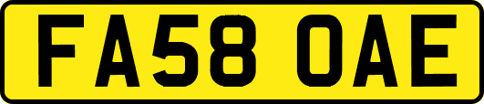 FA58OAE