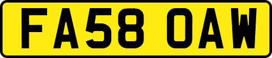 FA58OAW