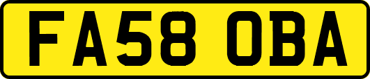 FA58OBA