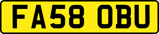 FA58OBU